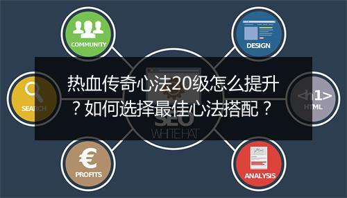 热血传奇心法20级怎么提升？如何选择最佳心法搭配？