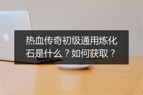 热血传奇初级通用炼化石是什么？如何获取？