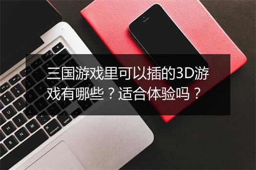 三国游戏里可以插的3D游戏有哪些？适合体验吗？