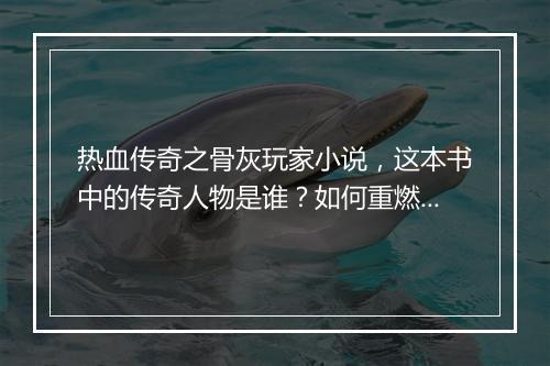 热血传奇之骨灰玩家小说，这本书中的传奇人物是谁？如何重燃激情？