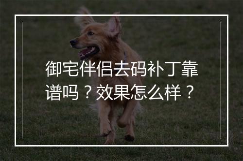 御宅伴侣去码补丁靠谱吗？效果怎么样？