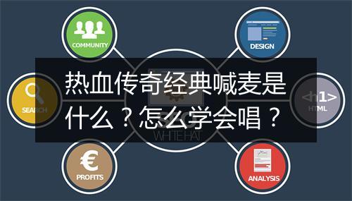 热血传奇经典喊麦是什么？怎么学会唱？