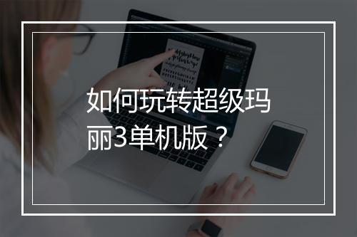 如何玩转超级玛丽3单机版？