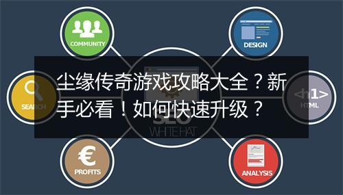 尘缘传奇游戏攻略大全？新手必看！如何快速升级？
