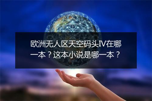 欧洲无人区天空码头IV在哪一本？这本小说是哪一本？