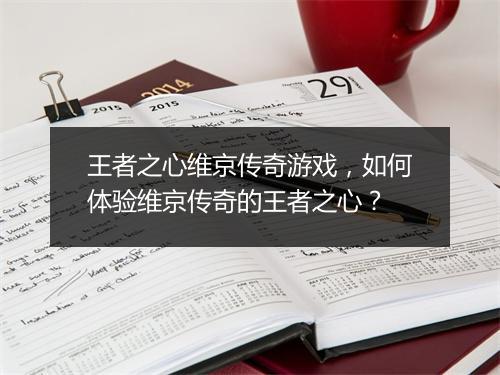 王者之心维京传奇游戏，如何体验维京传奇的王者之心？