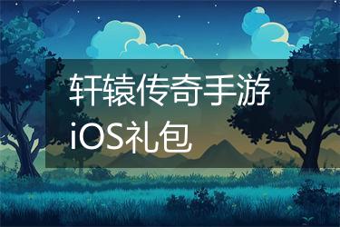轩辕传奇手游iOS礼包