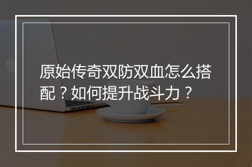 原始传奇双防双血怎么搭配？如何提升战斗力？
