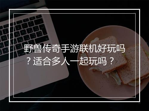 野兽传奇手游联机好玩吗？适合多人一起玩吗？