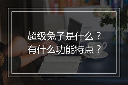 超级兔子是什么？有什么功能特点？