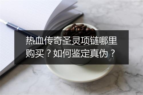 热血传奇圣灵项链哪里购买？如何鉴定真伪？