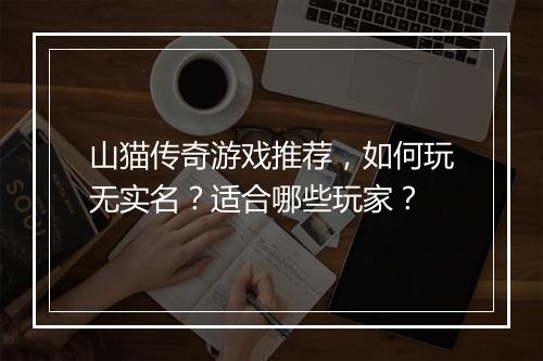 山猫传奇游戏推荐，如何玩无实名？适合哪些玩家？