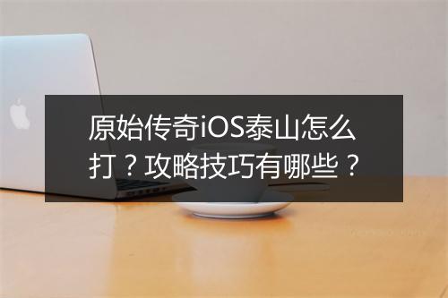 原始传奇iOS泰山怎么打？攻略技巧有哪些？