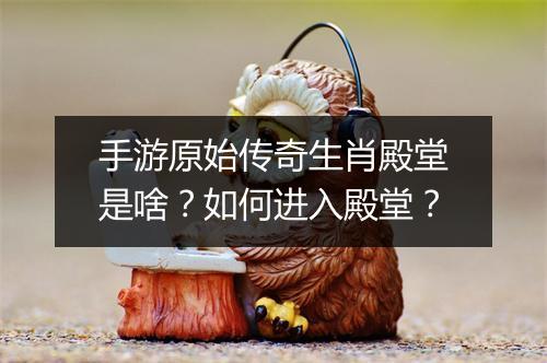 手游原始传奇生肖殿堂是啥？如何进入殿堂？
