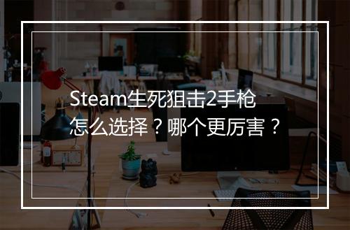 Steam生死狙击2手枪怎么选择？哪个更厉害？
