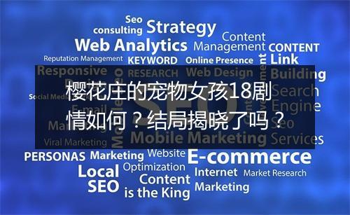 樱花庄的宠物女孩18剧情如何？结局揭晓了吗？