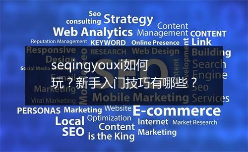 seqingyouxi如何玩？新手入门技巧有哪些？