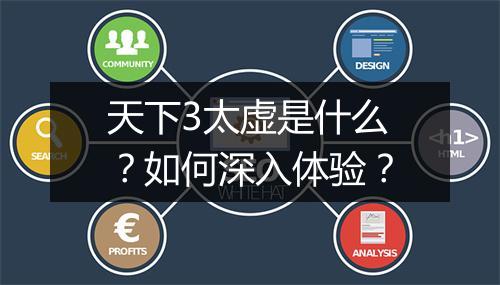 天下3太虚是什么？如何深入体验？