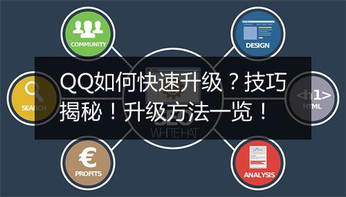 QQ如何快速升级？技巧揭秘！升级方法一览！