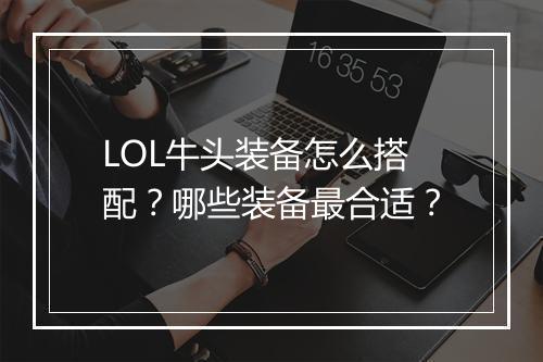 LOL牛头装备怎么搭配？哪些装备最合适？