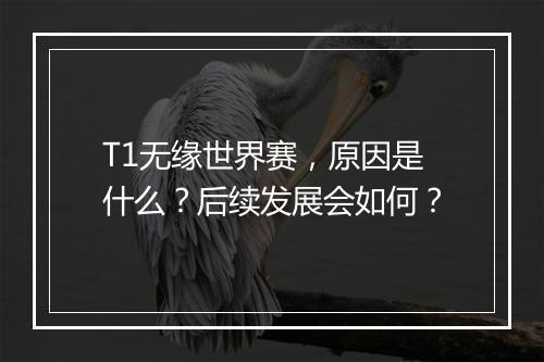 T1无缘世界赛，原因是什么？后续发展会如何？