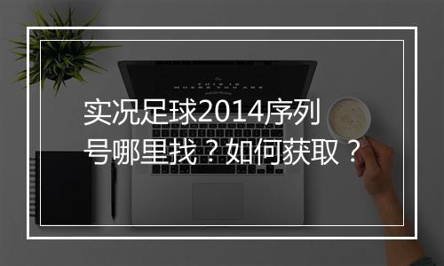 实况足球2014序列号哪里找？如何获取？