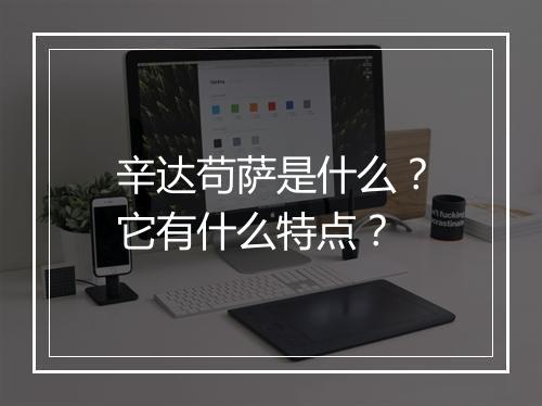 辛达苟萨是什么？它有什么特点？