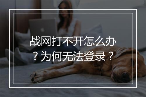 战网打不开怎么办？为何无法登录？
