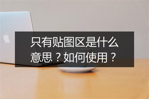 只有贴图区是什么意思？如何使用？