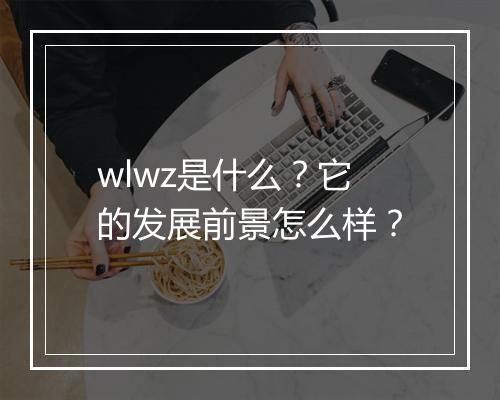 wlwz是什么？它的发展前景怎么样？