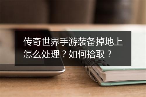传奇世界手游装备掉地上怎么处理？如何拾取？