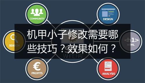 机甲小子修改需要哪些技巧？效果如何？
