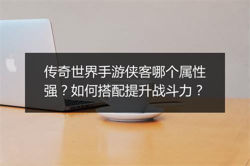 传奇世界手游侠客哪个属性强？如何搭配提升战斗力？
