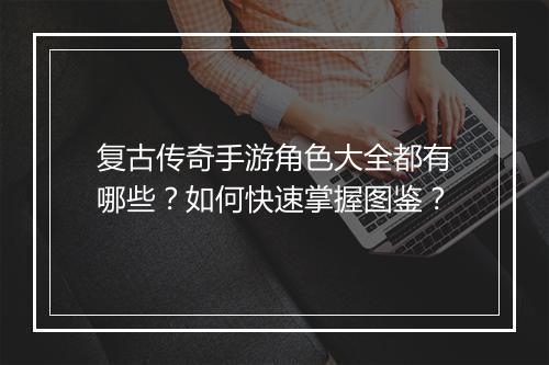 复古传奇手游角色大全都有哪些？如何快速掌握图鉴？