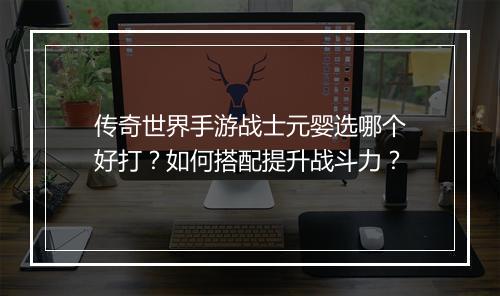 传奇世界手游战士元婴选哪个好打？如何搭配提升战斗力？