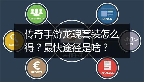 传奇手游龙魂套装怎么得？最快途径是啥？