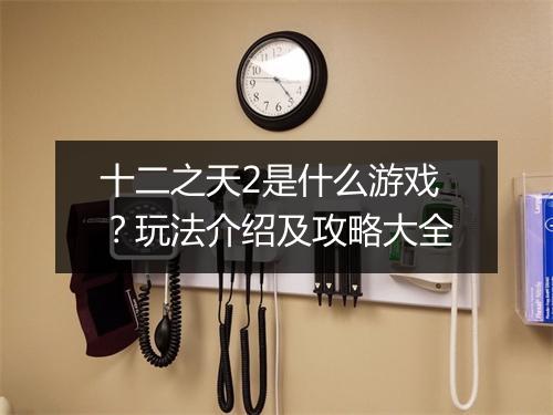 十二之天2是什么游戏？玩法介绍及攻略大全