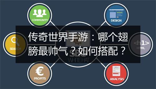 传奇世界手游：哪个翅膀最帅气？如何搭配？