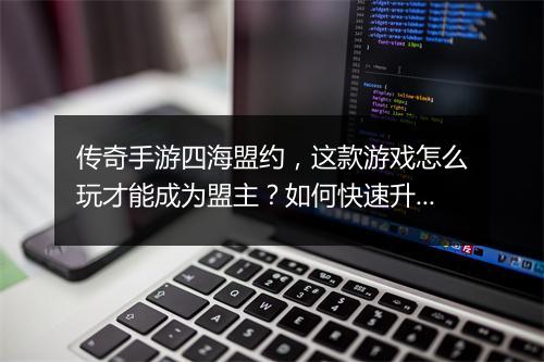 传奇手游四海盟约，这款游戏怎么玩才能成为盟主？如何快速升级？