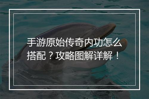 手游原始传奇内功怎么搭配？攻略图解详解！