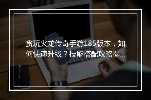 贪玩火龙传奇手游185版本，如何快速升级？技能搭配攻略揭秘！