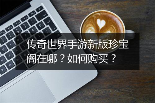 传奇世界手游新版珍宝阁在哪？如何购买？
