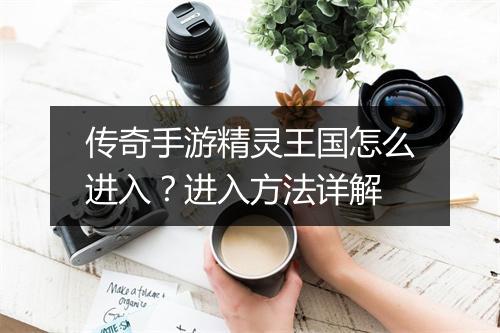 传奇手游精灵王国怎么进入？进入方法详解