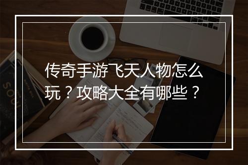 传奇手游飞天人物怎么玩？攻略大全有哪些？
