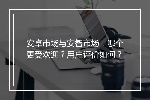 安卓市场与安智市场，哪个更受欢迎？用户评价如何？
