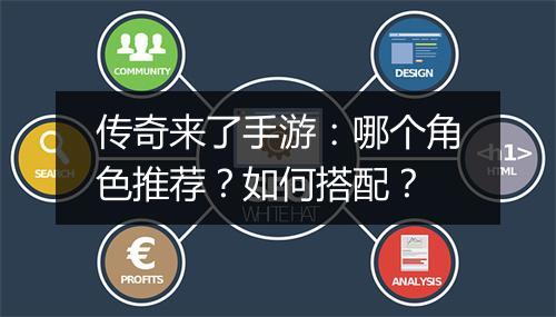 传奇来了手游：哪个角色推荐？如何搭配？