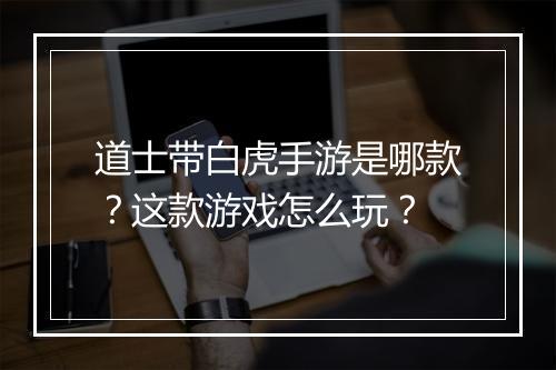 道士带白虎手游是哪款？这款游戏怎么玩？