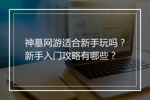 神墓网游适合新手玩吗？新手入门攻略有哪些？