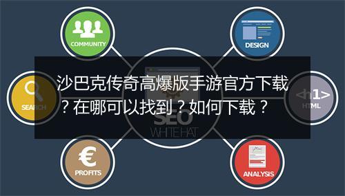 沙巴克传奇高爆版手游官方下载？在哪可以找到？如何下载？