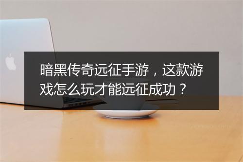 暗黑传奇远征手游，这款游戏怎么玩才能远征成功？